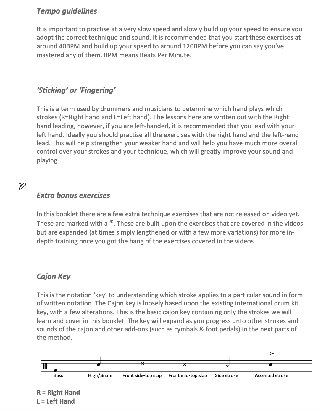 Modern Method for Cajon PDF Book - Image 3